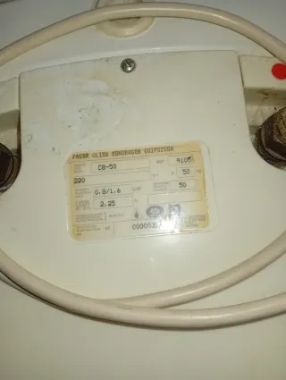 Calentador Fagor CB-50 50L 0.8/1.6kW