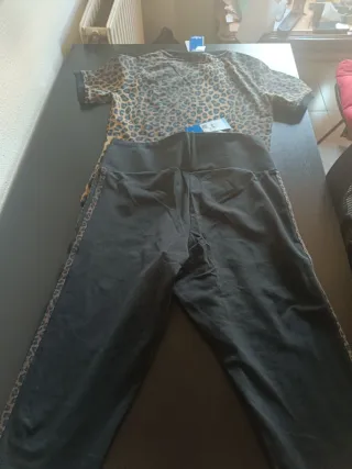 Conjunto Adidas Chándal Mujer Leopardo