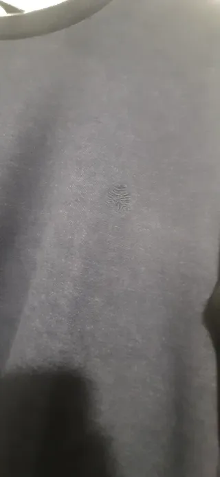 Camiseta manga larga azul