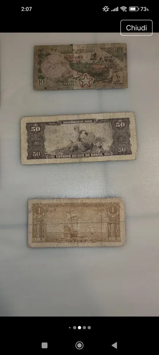 Lotto Banconote Stranieri