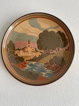 Piatto in ceramica Vila Clarà