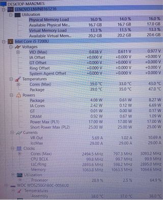 Portátil Lenovo V510 Intel i5 Negro