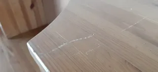 Escritorio de madera IKEA modelo ALVE