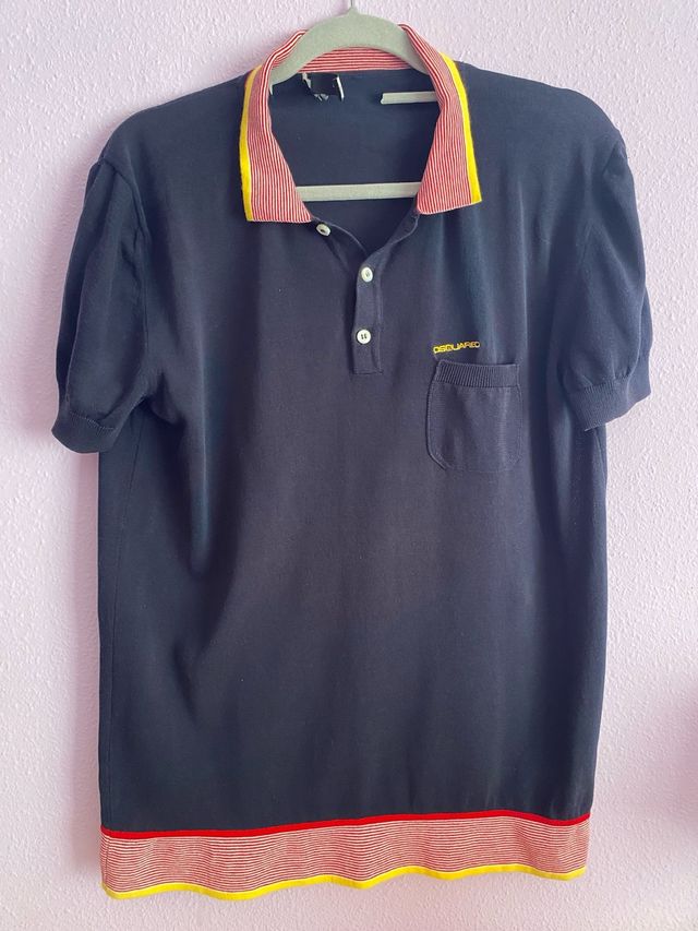 Polo Dsquared2 Vintage Negro