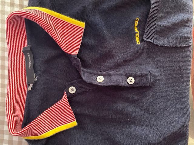 Polo Dsquared2 Vintage Negro