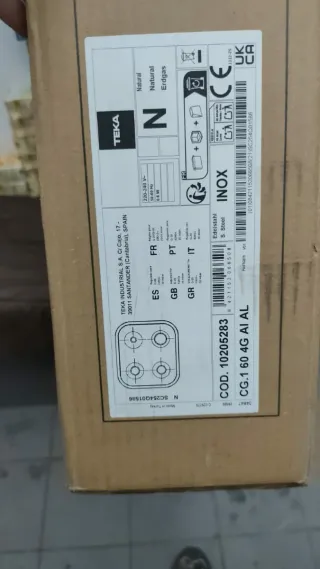 Encimera Teka empotrada