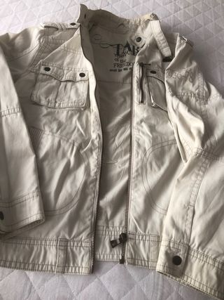 Chaqueta hombre beige
