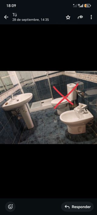 Liquidación baño completo