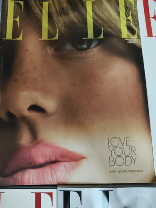 Lote 5 revistas Elle año 2025.