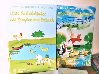 Brincar, Aprender e Cantar - Animais - ed. musical