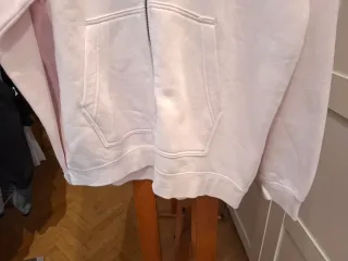 Sudadera Nike rosa con cremallera