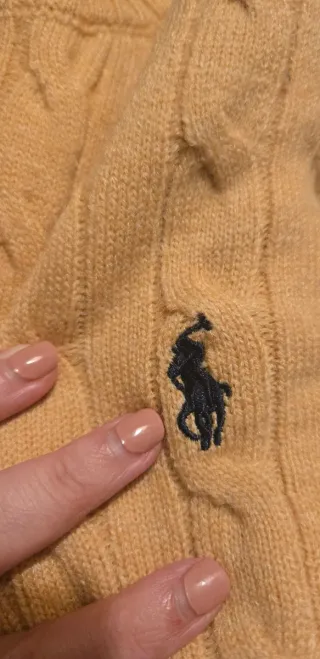 Sweatshirt /Camisola Ralph Lauren Amarelo Tam M