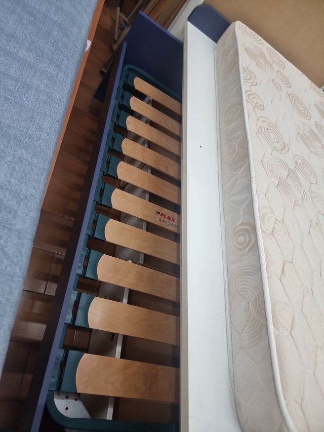 Cama nido con cajones y armario