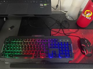 Teclado y Ratón Gamer Mars Gaming RGB