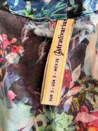 Kimono estampado floral multicolor