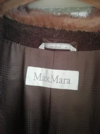 Cappotto Max Mara Marrone