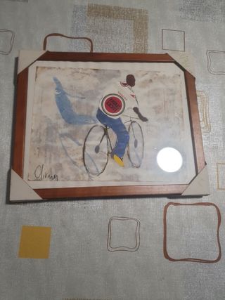 Cuadro Miguel Olivares Serie Bicicleta
