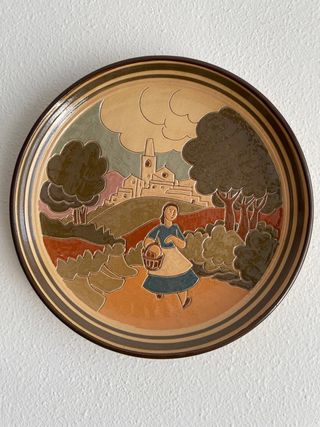 Piatto in ceramica Vila Clará