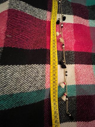 Set collana e bracciale Nali con nappine