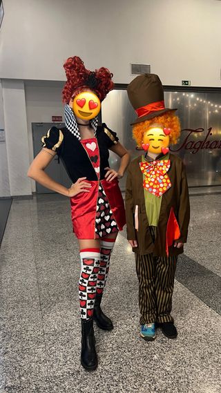 Disfraz Reina Roja Alicia Talla Única (s)
