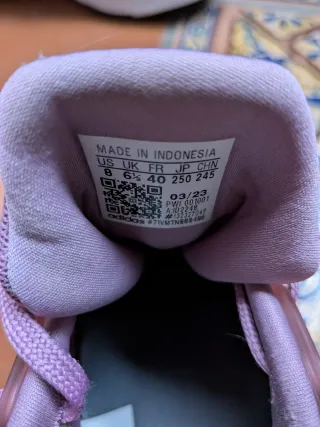 Zapatillas Adidas Running Mujer Rosa