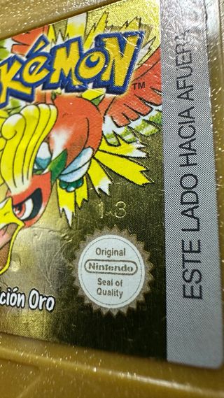 Pokemon Oro ORIGINAL GameBoy