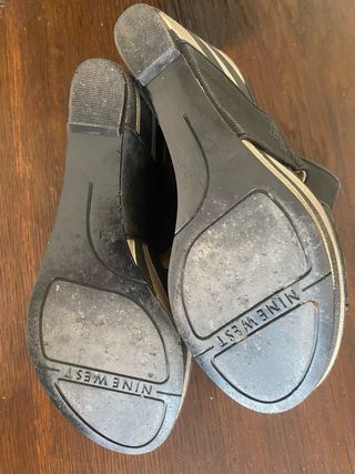 Zapatos de plataforma Nine West negros