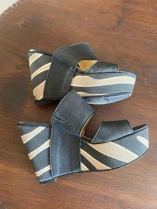 Zapatos de plataforma Nine West negros