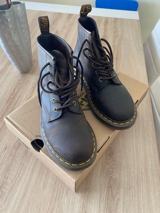 Botas Dr. Martens Piel Crazy Horse Marrones