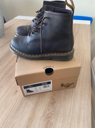 Botas Dr. Martens Piel Crazy Horse Marrones