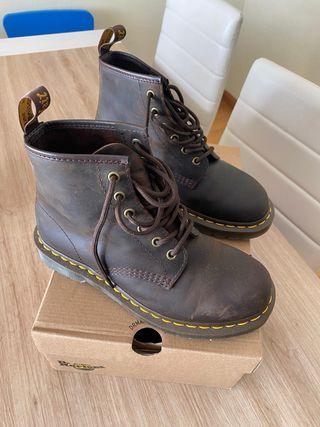 Botas Dr. Martens Piel Crazy Horse Marrones