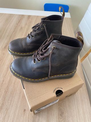 Botas Dr. Martens Piel Crazy Horse Marrones