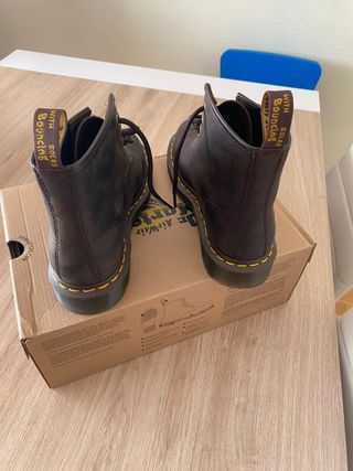 Botas Dr. Martens Piel Crazy Horse Marrones
