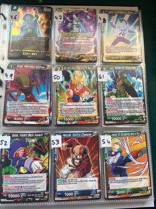 Colección Cartas Dragon Ball Z