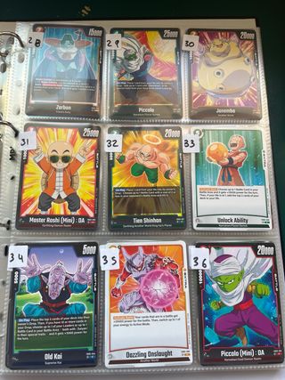 Colección Cartas Dragon Ball Z