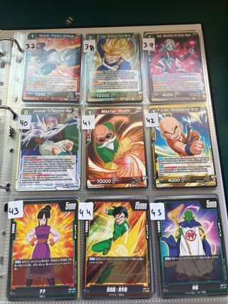 Colección Cartas Dragon Ball Z