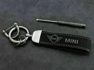 Llavero MINI Cooper One Tacto Piel Cuero Regalo