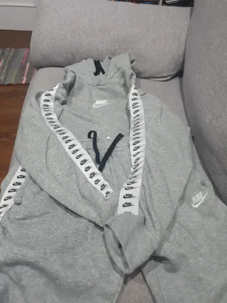 Chándal Nike Gris Talla S