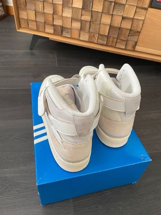 Adidas Forum High Talla 48 Beige/Blanco