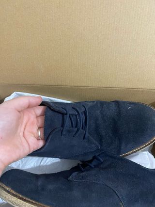 Zapatos Pull&Bear azul marino