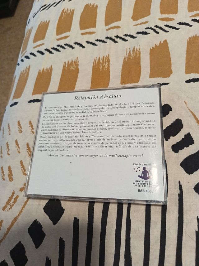 CD Instituto Musicoterapia y Biomúsica Vol. VI.