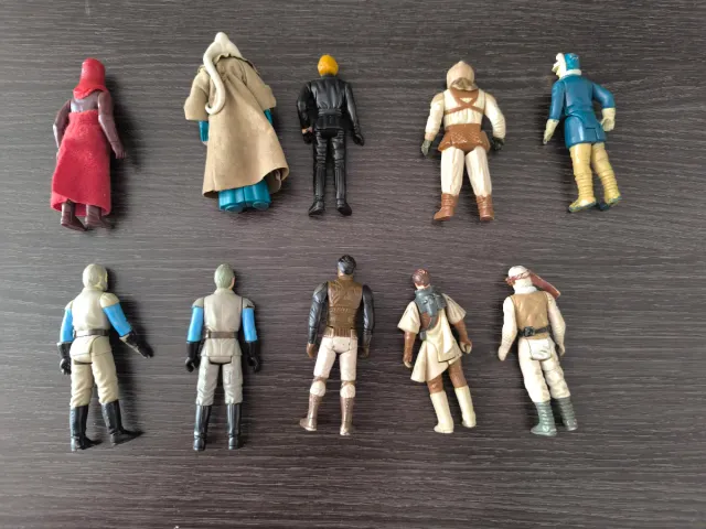 Lote 10 Figuras Star Wars Vintage 80s