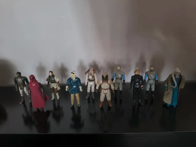Lote 10 Figuras Star Wars Vintage 80s