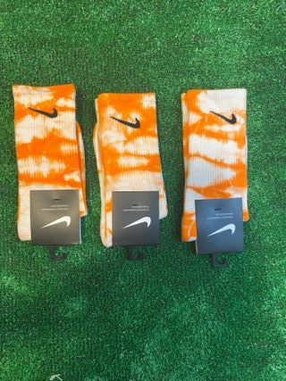 Calcetines Nike Tie-Dye Naranja