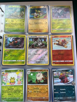 Cartas Pokémon Reverse - Machamp, Magearna, Chande