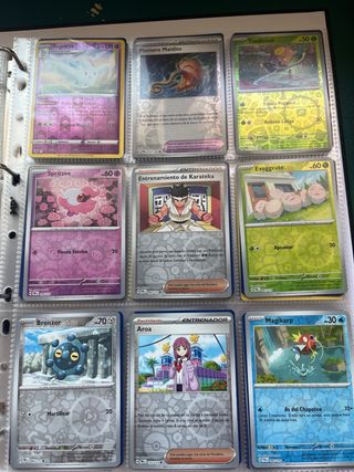 Cartas Pokémon Reverse - Machamp, Magearna, Chande