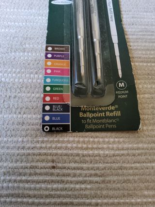 Recambios Monteverde para Bolígrafos Montblanc