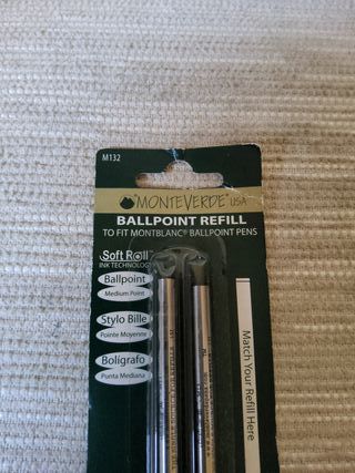 Recambios Monteverde para Bolígrafos Montblanc
