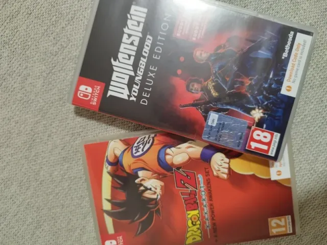 Carátulas repuesto Nintendo Switch