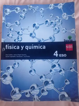 Física y química. 4 ESO. Savia